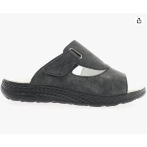 Propét Women's TravelActiv Sedona Slide Sandal - Color Black - Size 6.5